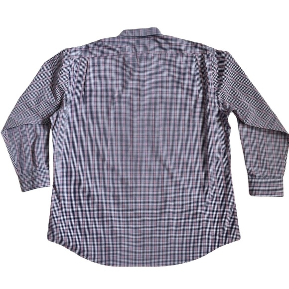 Esquire Men’s Performance Slim Fit Plaid Dress Shirt - Picture 3 of 12